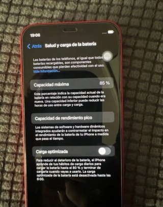 iPhone 12 mini rojo