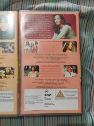 Lote VHS Los Ángeles de Charlie Vol. 1 y 3