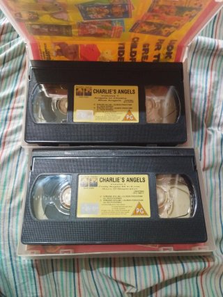 Lote VHS Los Ángeles de Charlie Vol. 1 y 3