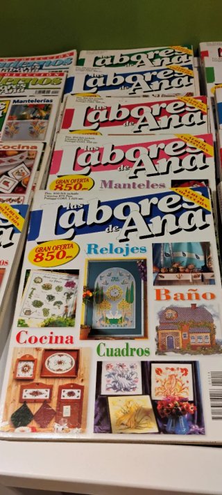Revistas LAS LABORES DE ANA.20 NÚMEROS