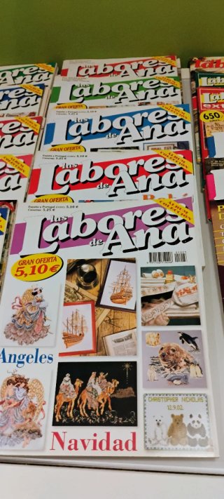 Revistas LAS LABORES DE ANA.20 NÚMEROS