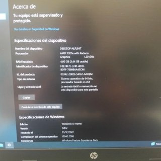 Portátil HP 250 G8 Laptop
