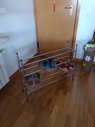 Zapatero apilable y extensible