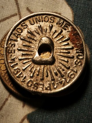 Moneda Antigua Estados Unidos Mexicanos 1914