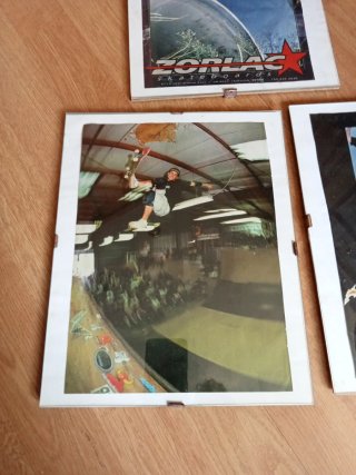 Cuadros Fotos Skate Años 90 Enmarcadas