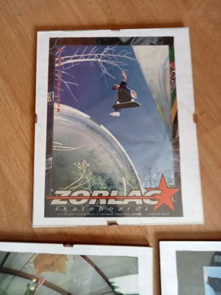 Cuadros Fotos Skate Años 90 Enmarcadas