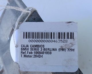 Bmw 463528 caja cambios 1069401059 serie 3 berlina