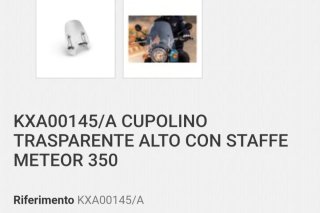 Parabrisas Royal Enfield Meteor 350 Original