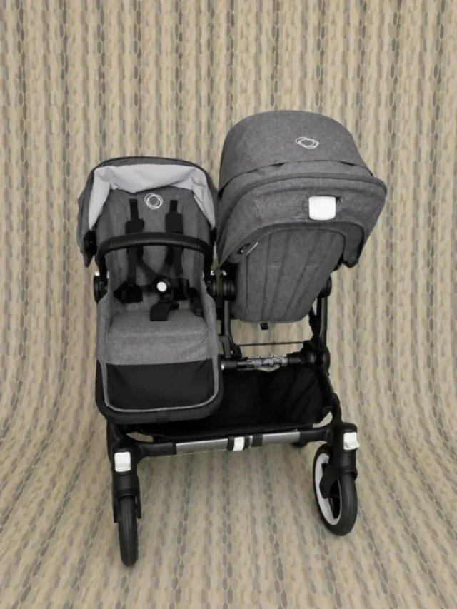 BUGABOO DONKEY 5, SILLAS, CAPAZO, GRIS REVISADO!