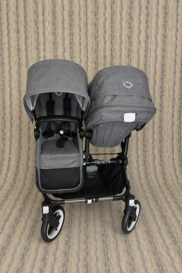 BUGABOO DONKEY 5, SILLAS, CAPAZO, GRIS REVISADO!