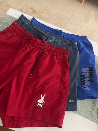 Pack Bañadores puma, HH y quicksilver