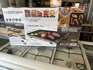 Plancha Eléctrica Herzster Table Chef XXL