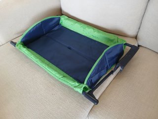 Cambiador de viaje para cuna
