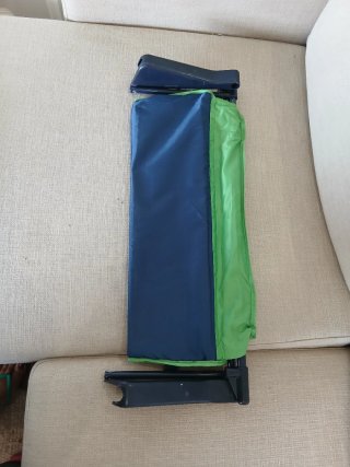 Cambiador de viaje para cuna