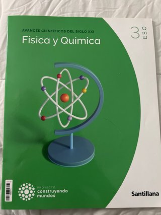 Libro avances científicos fisica y quimica 3 eso