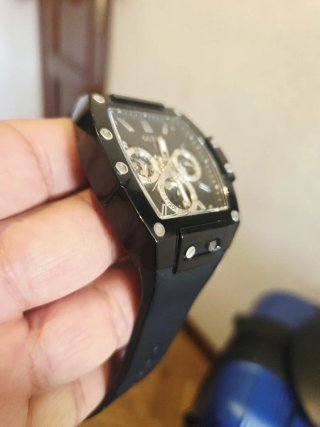 Reloj Guess Phoenix GW0203G3 Negro/Plata