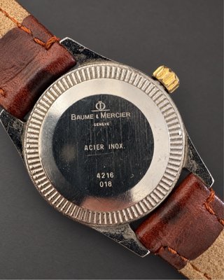 Reloj Baume & Mercier Cuarzo Dorado