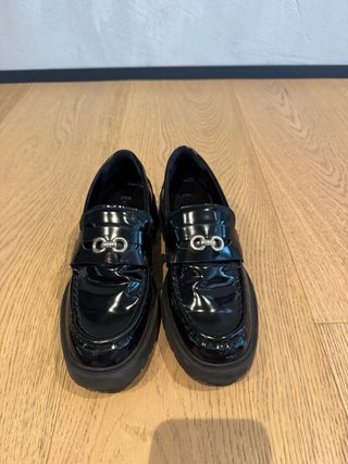Mocasines Zara Negros Talla 37