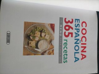 Cocina española 365 recetas, un menú para cada día