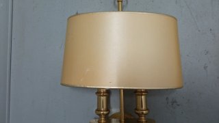 Coppia di Applique da Parete Vintage a 2 Luci