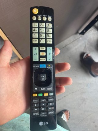 Televisor LG Smart TV Negro
