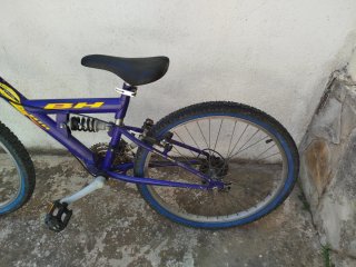 Bicicleta BH Morada Doble Suspensión