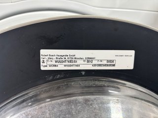 Lavadora Bosch Serie 6 WUU24T7XES con GRANTIA