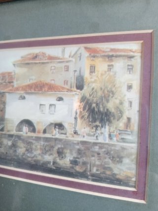 Cuadro de paisaje (lámina)