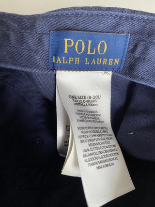 Cappellino Ralph Lauren blu