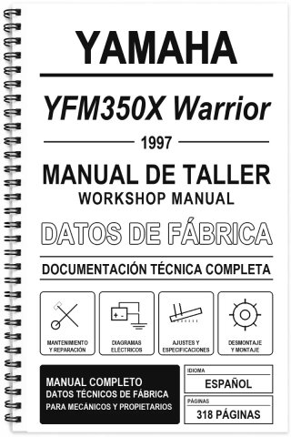Manual de Taller Yamaha YFM350X Warrior (1997) - 2
