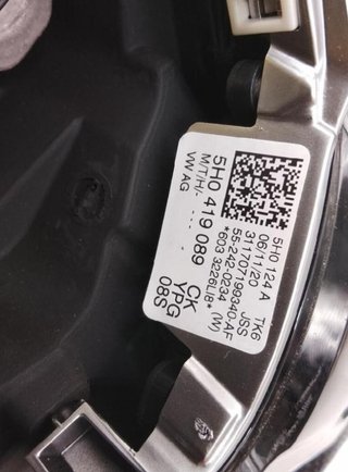 Volante 5h0419089 volkswagen golf gti 4135