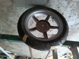 Rueda Scooter 120/70R14 M/C 55H llanta nueva