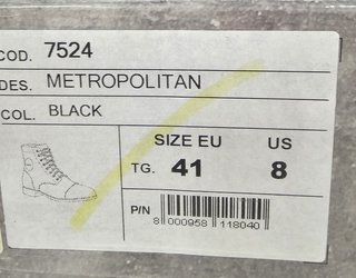 Botas Moto TCX Metropolitan Talla 41