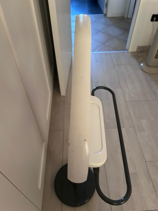 Servomuto porta abiti bianco e grigio