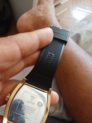 Reloj Guess Phoenix GW0202G1 Dorado Negro