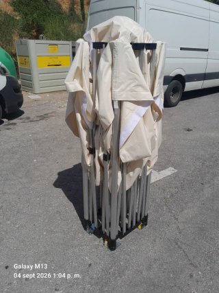Carpas profesionales aluminio 3x4,5m Tengo 3 unida