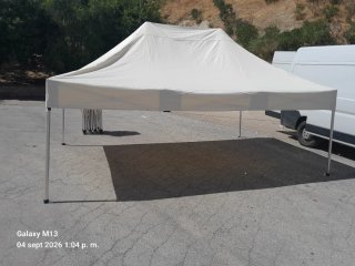Carpas profesionales aluminio 3x4,5m Tengo 3 unida