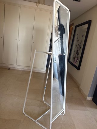 Espejo de pie Ikea Knapper Blanco
