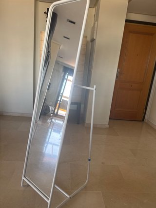 Espejo de pie Ikea Knapper Blanco