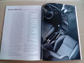 Alfa Romeo 146 Brochure Depliant originale 1998