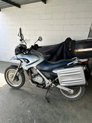 BMW F650GS Plata