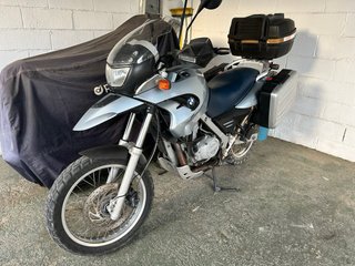 BMW F650GS Plata