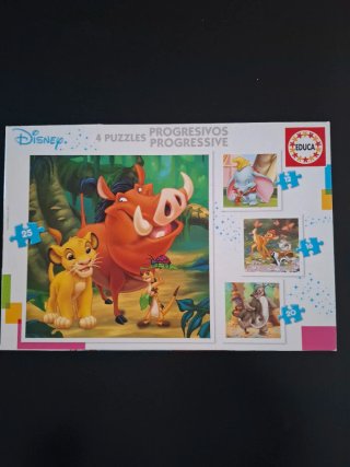 Puzzles Disney Progresivos Educa