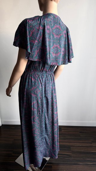 Vestido largo estampado verano