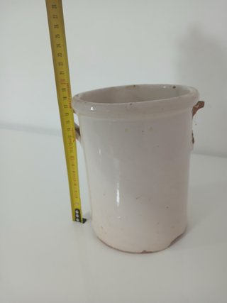 Vaso Terracotta Smaltata Capasa Pugliese
