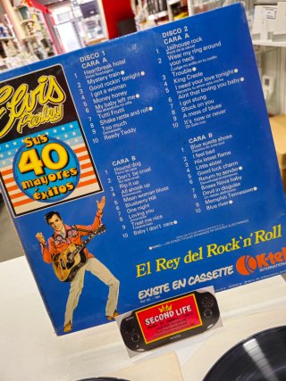 Vinilo Elvis Presley: Sus 40 Mayores Éxitos