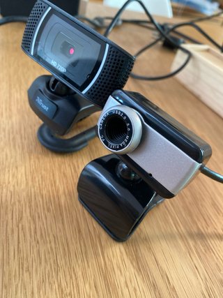 2 Webcams Trust HD 720p