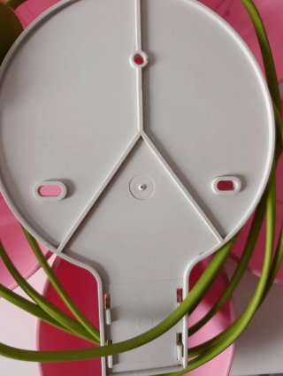 Lámpara infantil flor rosa