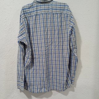 Camisa Tommy Hilfiger XL Cuadros Azul Gris