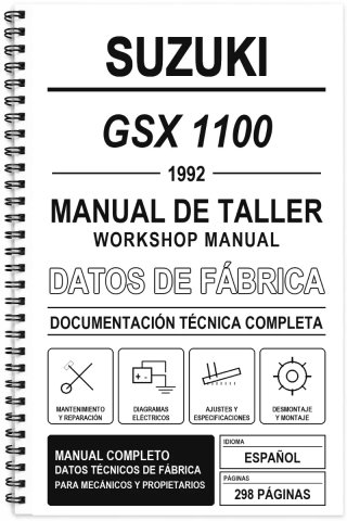 Manual de Taller Suzuki GSX 1100 (1992)